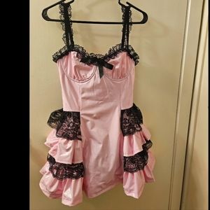 Dollskill pink patent dress